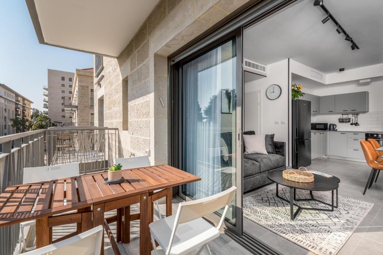 2Bdr W Parking Shirat Haneviim - Mamilla Area Sea-U エルサレム エクステリア 写真