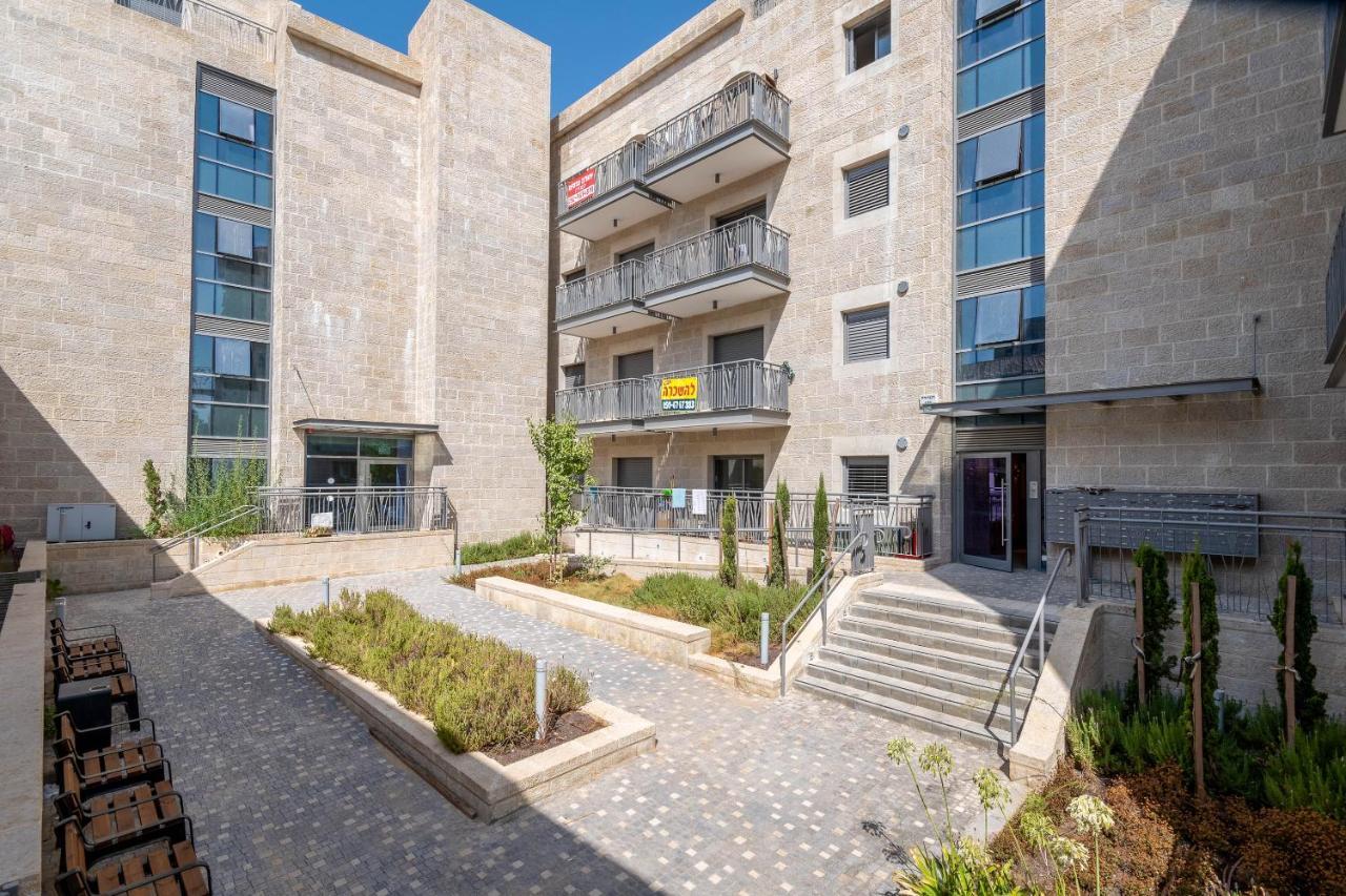 2Bdr W Parking Shirat Haneviim - Mamilla Area Sea-U エルサレム エクステリア 写真