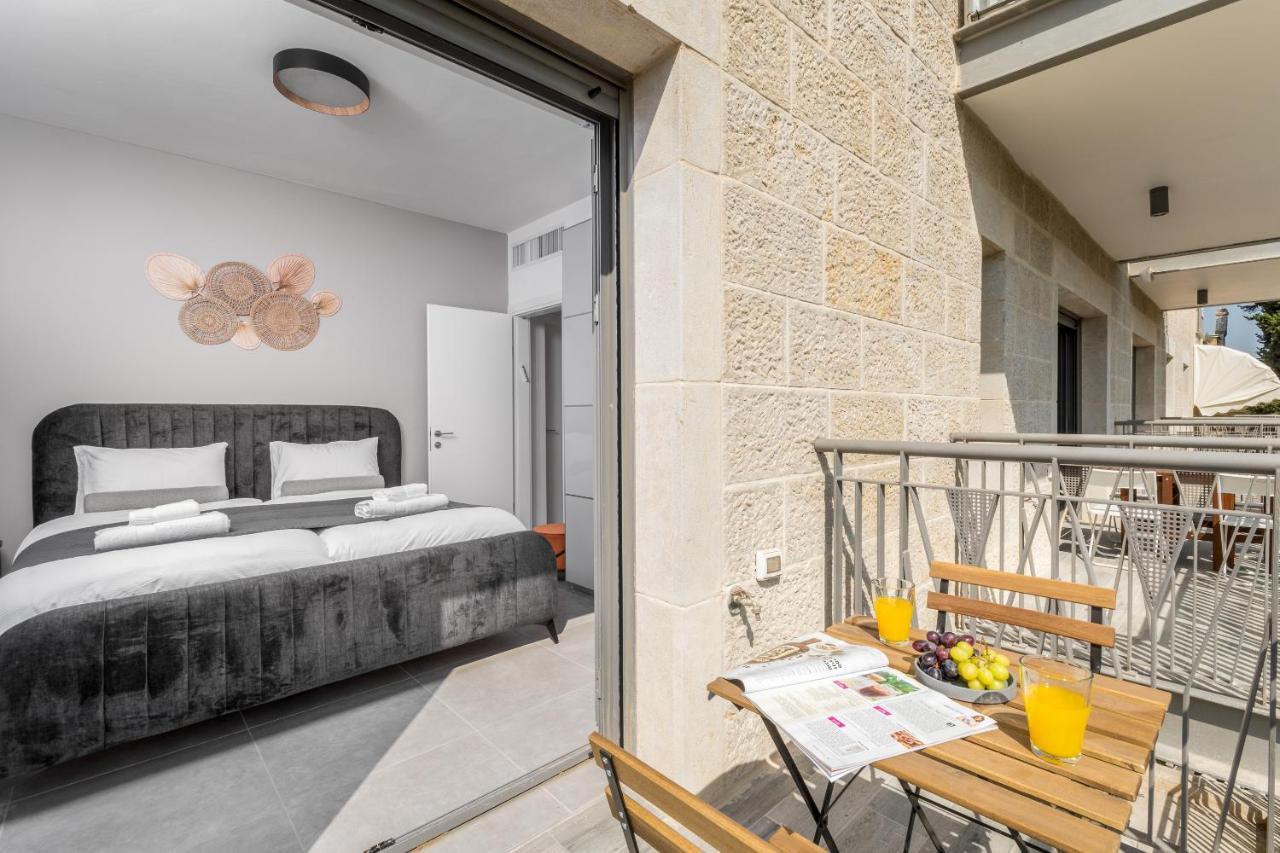 2Bdr W Parking Shirat Haneviim - Mamilla Area Sea-U エルサレム エクステリア 写真